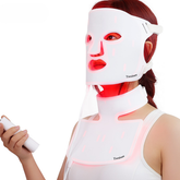 Ansiktsmask Ljusterapi